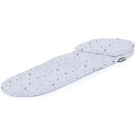 CHIPOLINO Stroller mattress Platinum/grey stars - Stroller liner