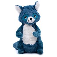 Les Déglingos Teddy bear raccoon, blue - Soft Toy