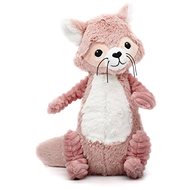 Les Déglingos Teddy bear raccoon, pink - Soft Toy