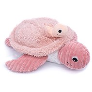 Les Déglingos Plush turtle, mother and baby, pink - Soft Toy