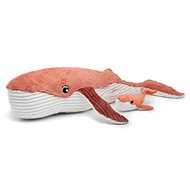 Les Déglingos Plush whale, mother and baby, brown - Soft Toy