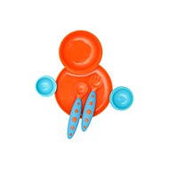 Boon - Complete dining set for children blue-orange - Children's Dining Set
