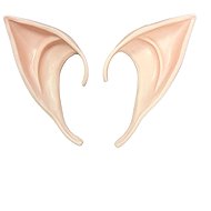 GUIRCA Ears elf - elf - Christmas - unisex - Costume Accessory