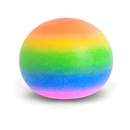 Fidget ball stretchable 8 cm rainbow 2 types in box - Anti-Stress Ball