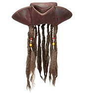 BIRDS Pirate hat with braids - Costume Accessory