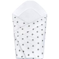 Baby wrap grey stars - Swaddle Blanket