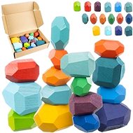 ISO Creative wooden balancing stones 16 pcs - Wooden Blocks