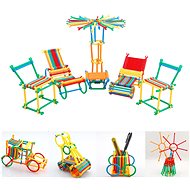 KIK Construction set - 3D 1000 pieces - Building Set