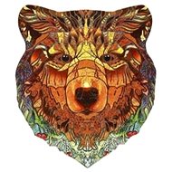 KIK KX5371 Wooden puzzle bear A3 177 elements - Wooden Puzzle