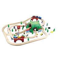 Maxim Train track with mountain tunnel - 100pcs - Train Set