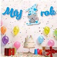 Goldpress Girland blue 1. year - Garland