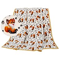 BELLATE× s. r. o. ELLA 1003/160 N 100×150cm foxes - Blanket