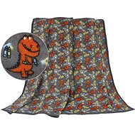 BELLATE× s. r. o. ELLA 1003/187 N 100×155cm dinosaur - Blanket