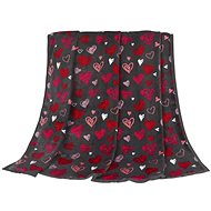 BELLATEX s. r. o. ELLA 1005/115 75×100cm hearts - Blanket