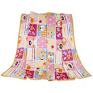 BELLATEX s. r. o. ELLA 1005/119 75×100cm pink patchwork - Blanket