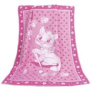 BELLATE× s. r. o. NELA 1023/014 100×140cm cat - Blanket