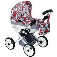 Dymex Cinderella Grey Flowers 2023 - Doll Stroller