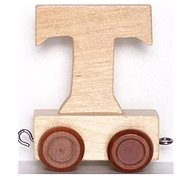Wagon-T-brown wheels - Children's Bedroom Decoration