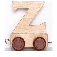 Wagon-Z-brown wheels - Children's Bedroom Decoration