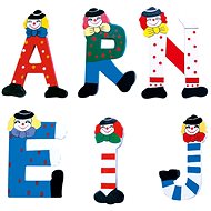 Letter - F - with clown - Children's Bedroom Decoration