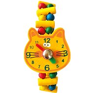 Bino Wooden Watch - Cat - Educational Set