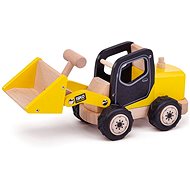 Tidlo Wooden digger yellow - Digger