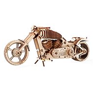 Ugears 3D wooden mechanical puzzle VM-02 Motorbike (chopper) - Building Set