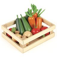 Tidlo Drevená debnička so zeleninou - Potraviny do detskej kuchynky