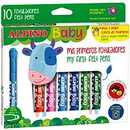 Markers ALPINO BABY with round tip 10 colours - Marker