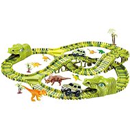 Kruzzel 17248 Dinosaur car track 240 pieces - Slot Car Track