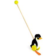 Viga Wooden Riding Toy Penguin - Push and Pull Toy