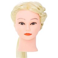 IKONKA Hairdressing training head natural blonde hair - Styling Head