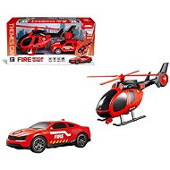 Made Firefighter set with batteries - Thematic Toy Set