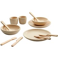 Plan Toys Dish Set - Toy Kitchen Utensils