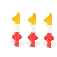 ARPEX Candle colour number 1, 3 pcs - Candle Set