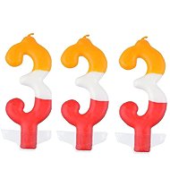 ARPEX Candle colour number 3, 3 pcs - Candle Set
