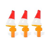 ARPEX Candle colour number 4, 3 pcs - Candle Set
