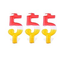 ARPEX Candle colour number 5, 3 pcs - Candle Set