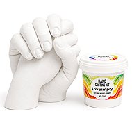 Toysimply DIY Plaster Casting Kit for a Child's Hand 2L - Print Set