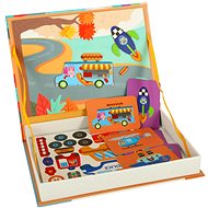 MG Magnetic Book magnetic puzzle, means of transport - Jigsaw Puzzle
