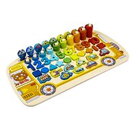 MG Wooden Montessori wooden puzzle bus - Jigsaw Puzzle