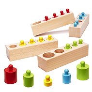 MG Montessori Sorters wooden weights, coloured - Educational Toy