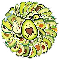 ANNAM Stickers Avocado 50 pcs - different stickers - Kids Stickers