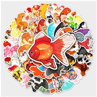 ANNAM Fish Stickers 50 pcs - different stickers - Kids Stickers