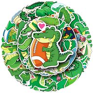 ANNAM Crocodile Stickers 50 pcs - different stickers - Kids Stickers