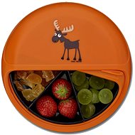 Carl Oscar SnackDISK - children's snack disc, orange - Lunch Box