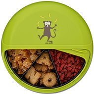 Carl Oscar BentoDISK - children's large snack disc, lime - Lunch Box