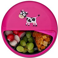 Carl Oscar BentoDISK - children's large snack disc, purple - Lunch Box