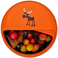 Carl Oscar BentoDISK - children's large snack disc, orange - Lunch Box