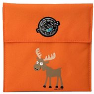 Carl Oscar Pack n' Snack - obal na sendvič/ovoce/zeleninu, oranžová - Lunch Box